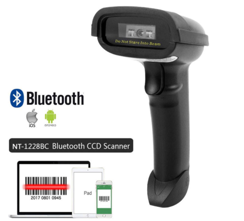 NETUM NT-1228BC CCD Bluetooth/WiFi scanner - NYHED