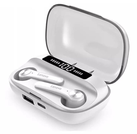 Lenovo QT81 Øretelefoner - BT 5.0 - 1.200mAh - Sort