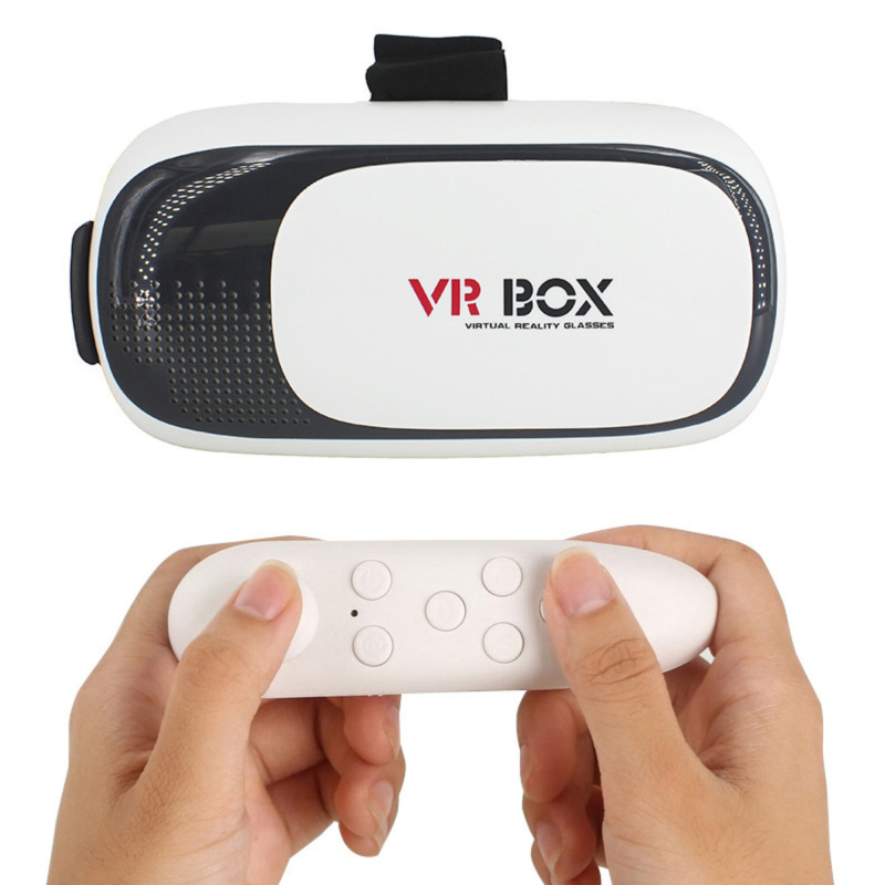 VR Box II 3D Briller + fjernbetjening