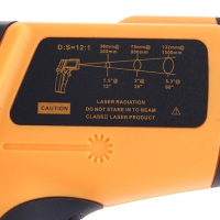 Digitalt IR Termometer 700°C