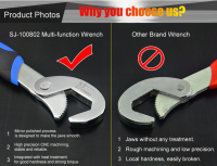 Snap'N Grip Universaltang - Rød