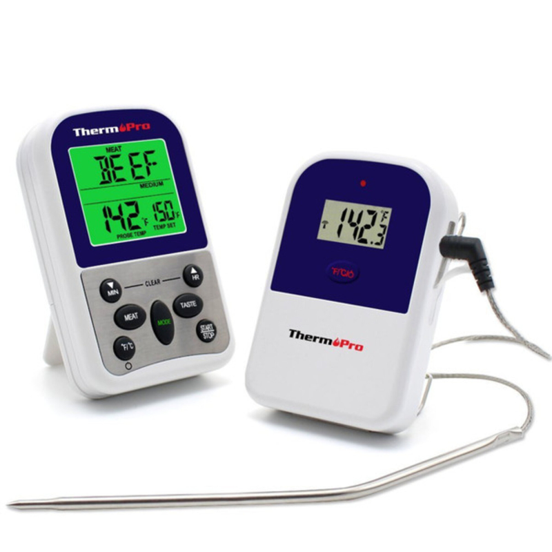 4: Thermopro TP11 Stegetermometer, Trådløst