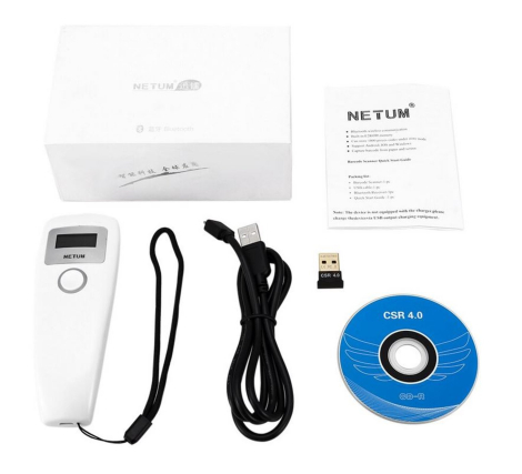 NETUM NT-Z3S CCD Bluetooth Lommescanner