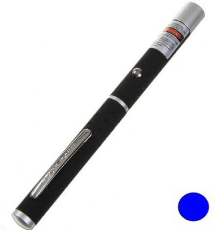 Laserpen, Blå, 5 mW