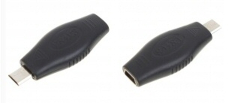 Mini USB til Micro USB adapter