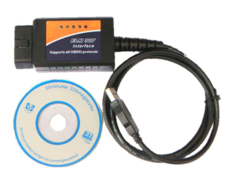 ELM327 OBD-II USB Scanner