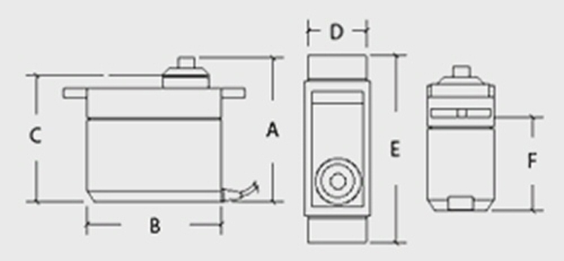 Turnigy S8166M Servo  154g/33kg