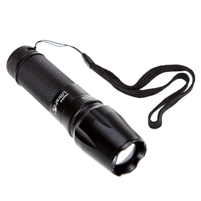 UltraFire 878 XML-T6 2000lm CREE zoom lommelygte