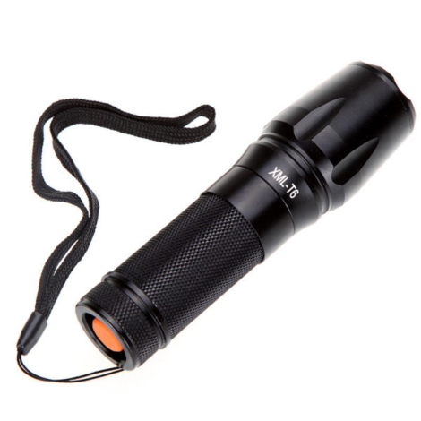 UltraFire 878 XML-T6 2000lm CREE zoom lommelygte