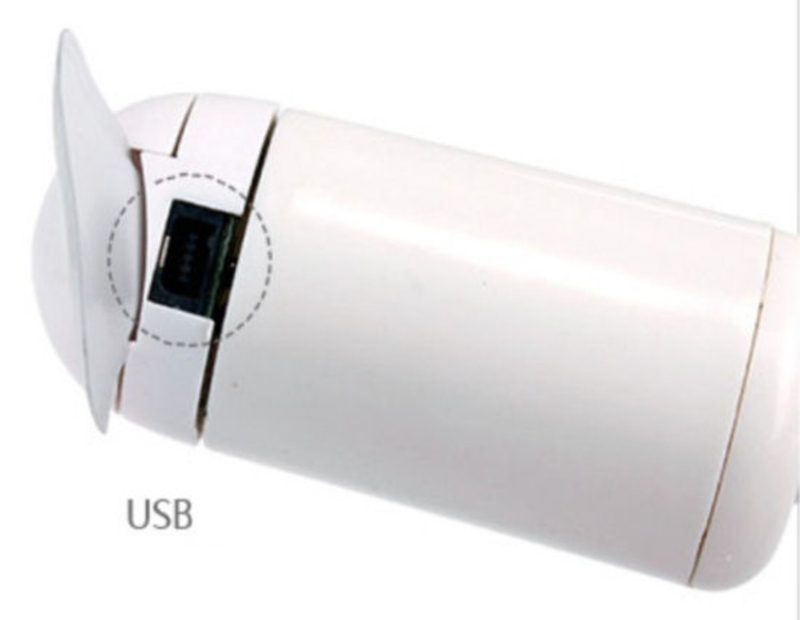 USB fleksibel ventilator, programmérbar