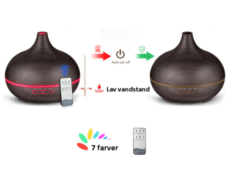 Aroma Diffuser - Duftlampe 400 ml, H2 Lys