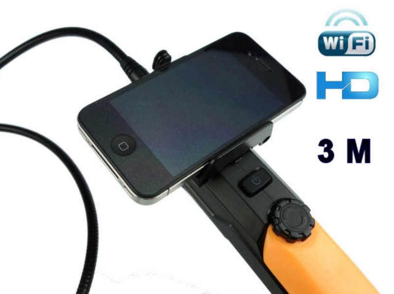 WF200 Wi-Fi Endoskop Android/iOS/PC 3M