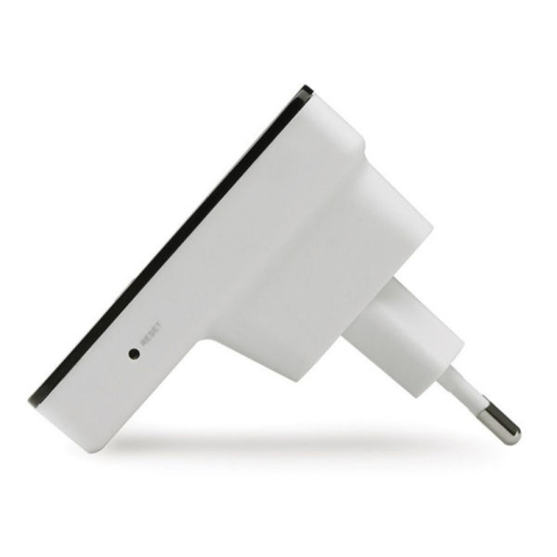 WiFi Repeater/Extender 300Mbps m. 2 LAN-porte