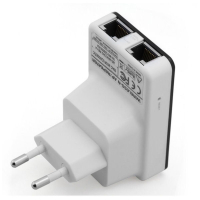 WiFi Repeater/Extender 300Mbps m. 2 LAN-porte