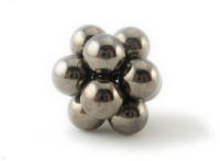 Neodymium Kuglemagnet, Sort, 5mm