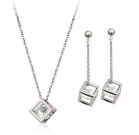 Terning m. indlagt Krystal, sæt