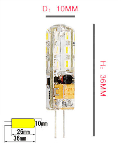 G4 LED Cree 3W 270lm, AC/DC dæmpbar