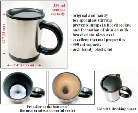 Selvrørende Krus, Stål