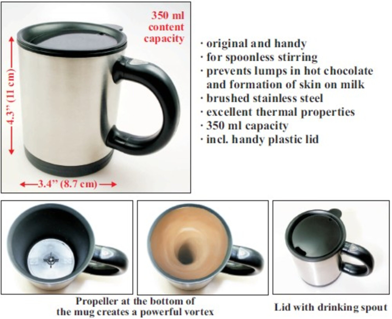 Selvrørende Krus, Stål