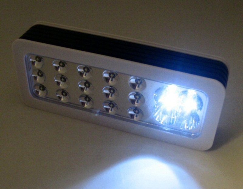 15+4 LED Campinglygte