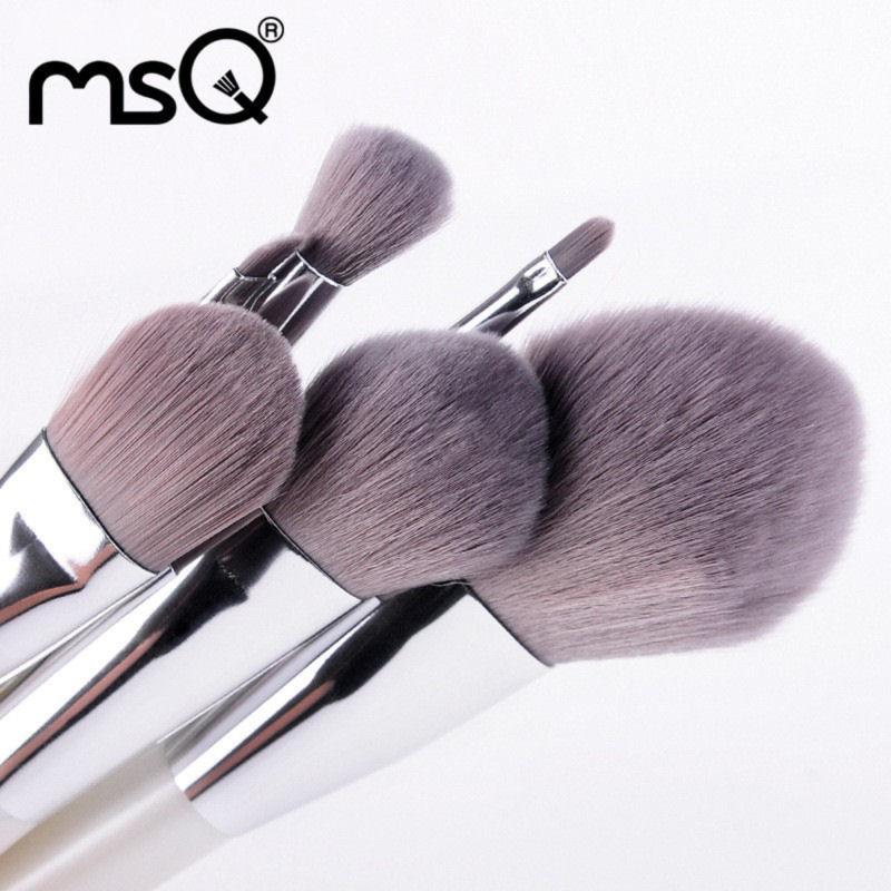 MSQ Makeup-børster i Bambusfiber, 8stk