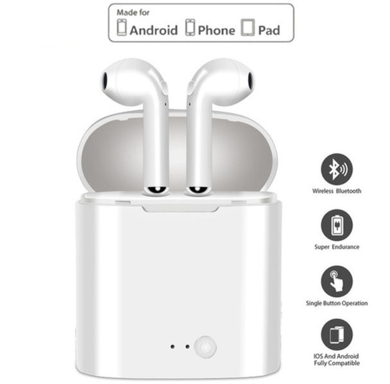 i7s TWS Bluetooth høretelefoner