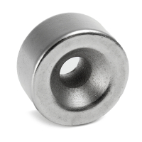 Neodymium Skivemagnet, Ø20x10mm m. 6mm hul