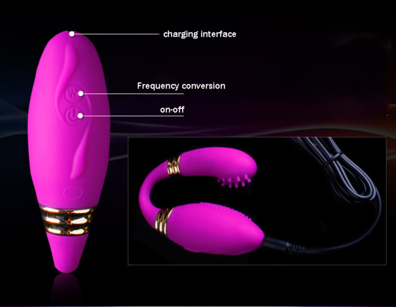 Squirm G-Punkts Dobbelt-vibrator