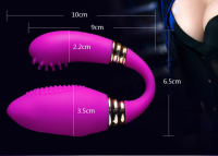 Squirm G-Punkts Dobbelt-vibrator