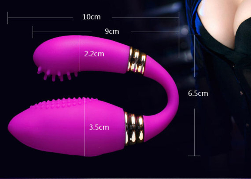 Squirm G-Punkts Dobbelt-vibrator