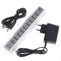 USB Hub, 10 porte