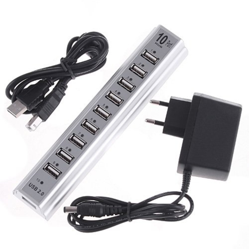 USB Hub, 10 porte