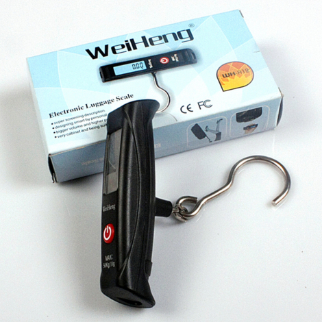 Hængevægt 50kg m. stor krog