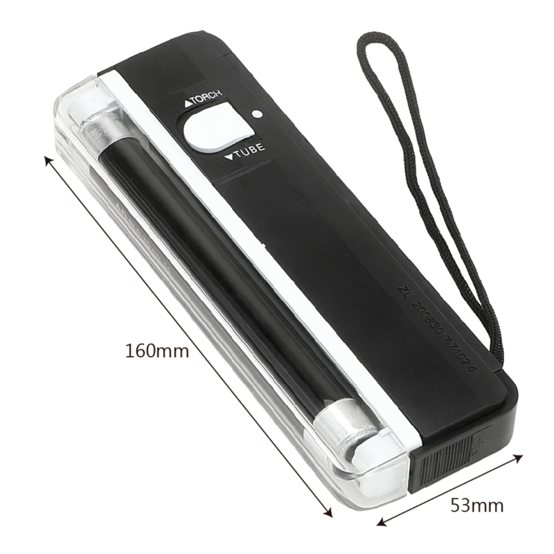 UV Rørlys Håndlampe