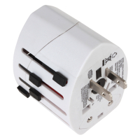 Universal Rejseadapter m. 2xUSB