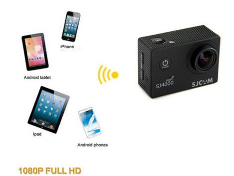 SJCAM SJ4000 WiFi Action Cam 12MP FullHD