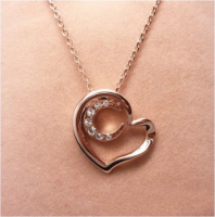 Sølv-måne i Hjerte