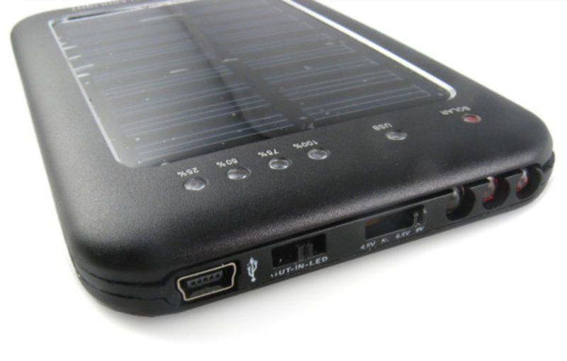 Solar-lader 150mA m. batteri 2600mAh