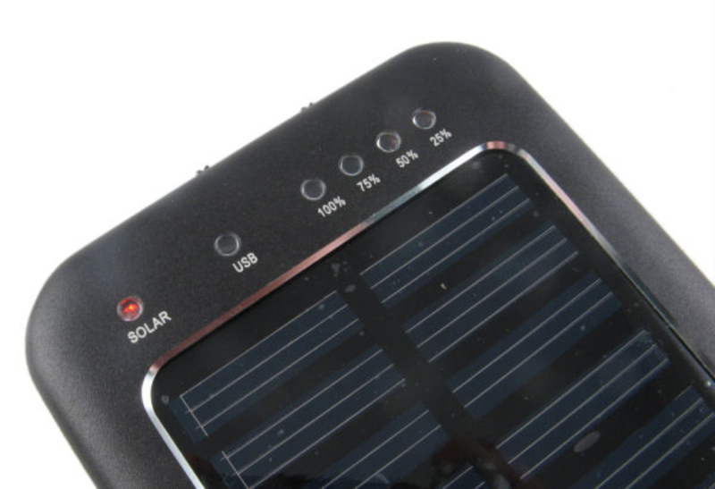 Solar-lader 150mA m. batteri 2600mAh