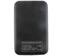 Solar-lader 150mA m. batteri 2600mAh