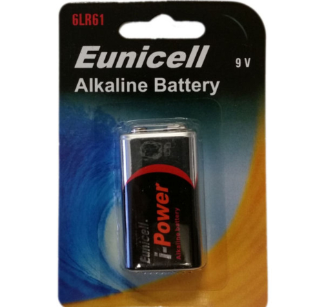 6LR61 9V Alkaline Eunicell