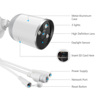 YCC365 Bullet Kamera WiFi/Ethernet