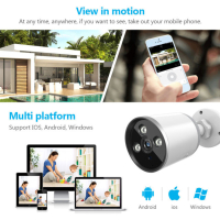 YCC365 Bullet Kamera WiFi/Ethernet