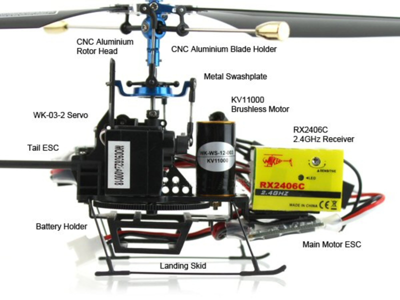 Walkera Dragonfly CB100 2.4GHz 4-CH, RTF