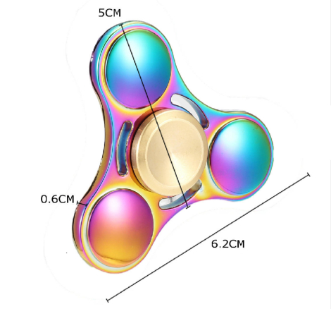 ECUBEE Rainbow Tri-Spinner