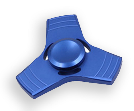 EDC UFO Tri-Spinner - Blå