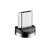 Magnetisk ladestik, USB-Micro, rundt