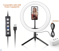 RGB Ringlys, 26cm + tripod