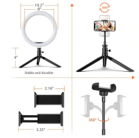 RGB Ringlys, 26cm + tripod