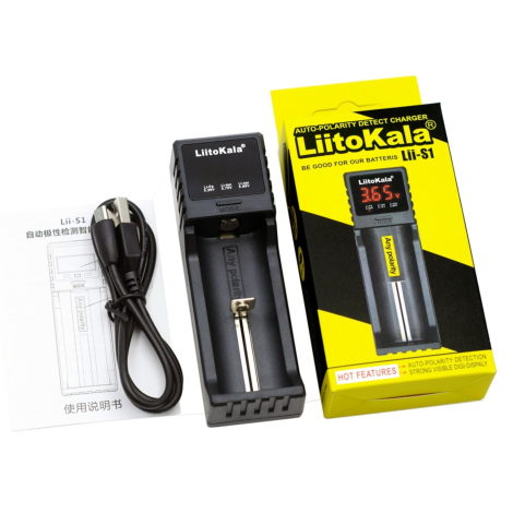 LiitoKala Lii-S1 universal-lader